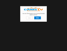 Tablet Screenshot of camstv.com